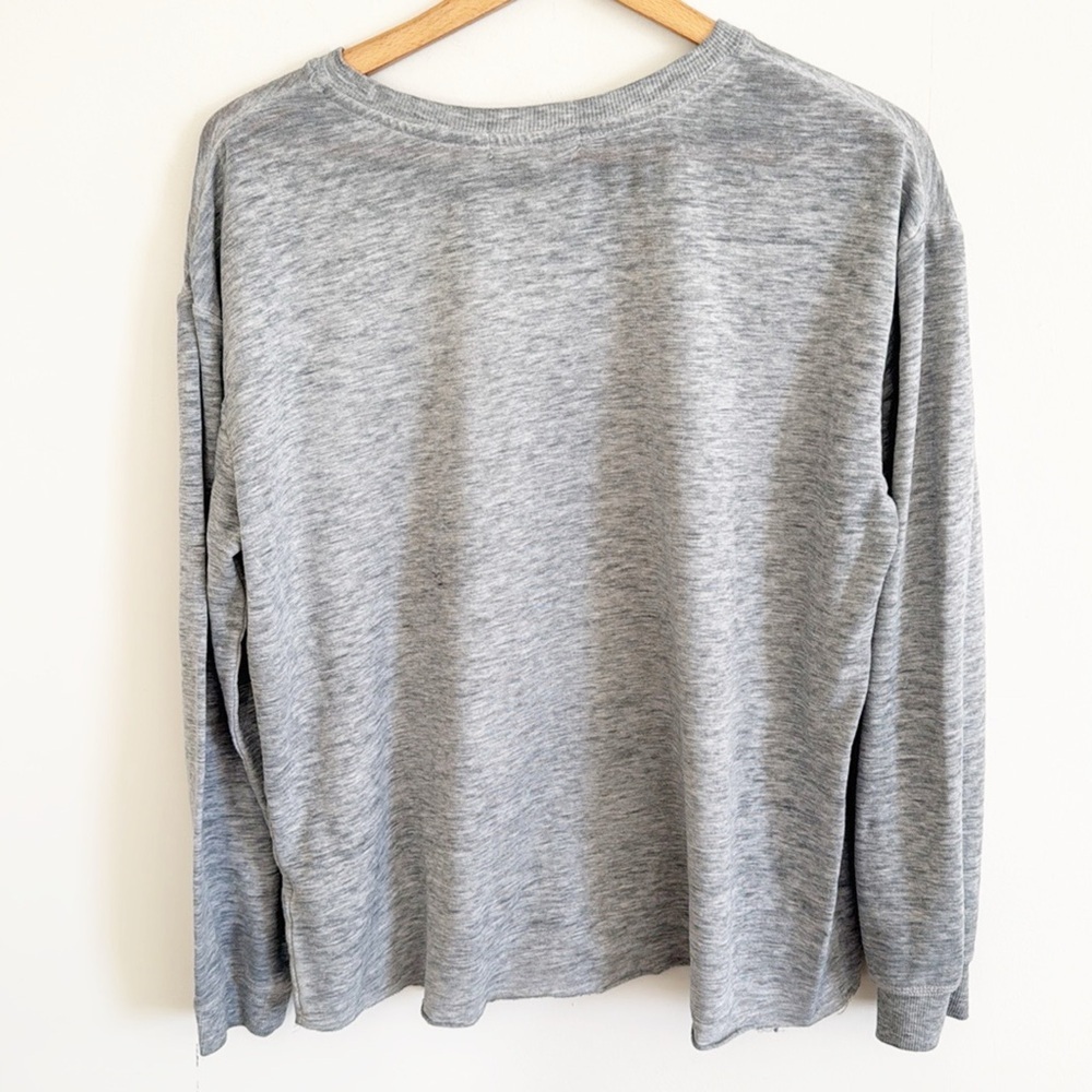 C&C California Amour love great long sleeve graphic knit top size medium - Picture 3 of 5